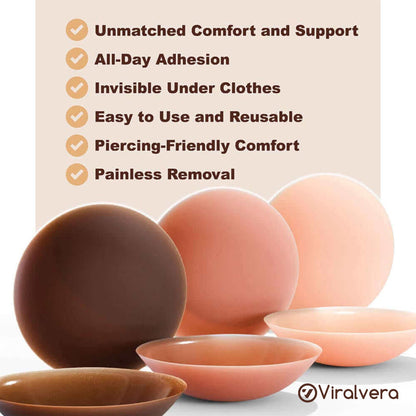 The viral "not sticky" nip cover (1x Pair)